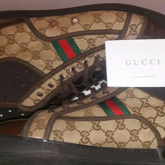 Gucci Other - Gucci Hightop Sneakers - Size 13
